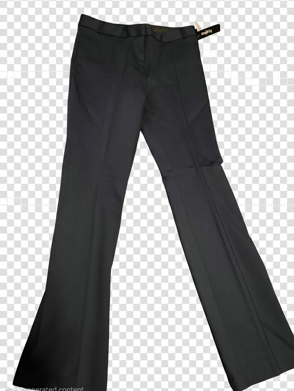 Women's Alfani Straight Leg Size 6 Navy Blue Nwt